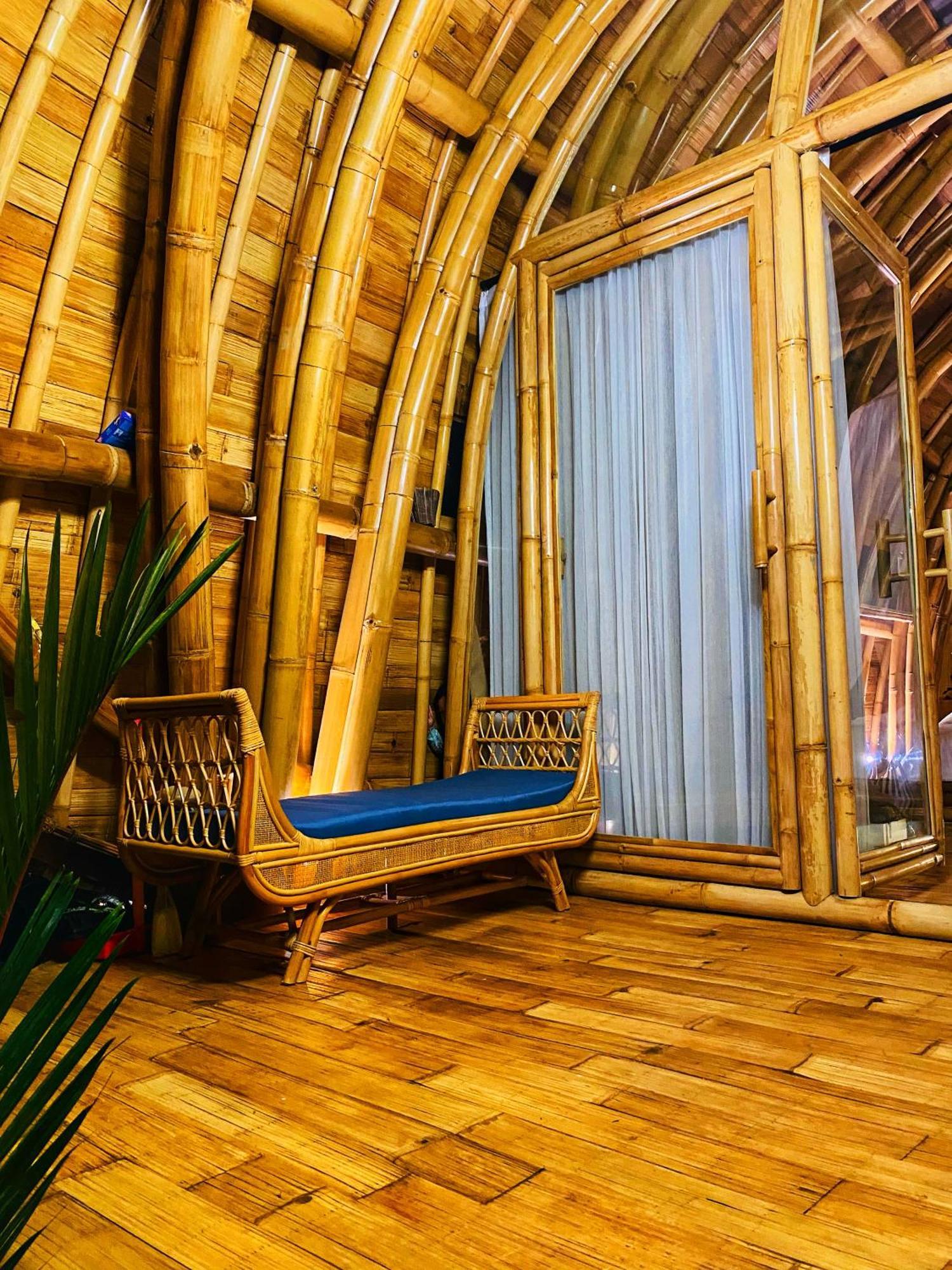 Villa Bamboo House - Ecobreeze à Sidemen  Extérieur photo