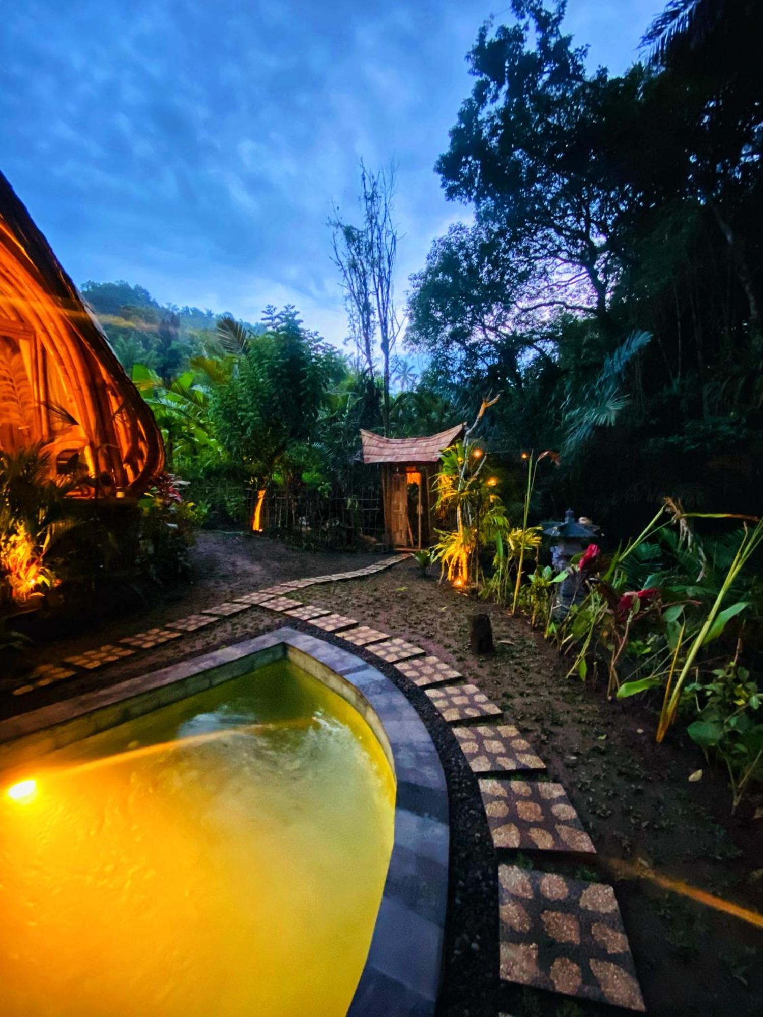 Villa Bamboo House - Ecobreeze à Sidemen  Extérieur photo