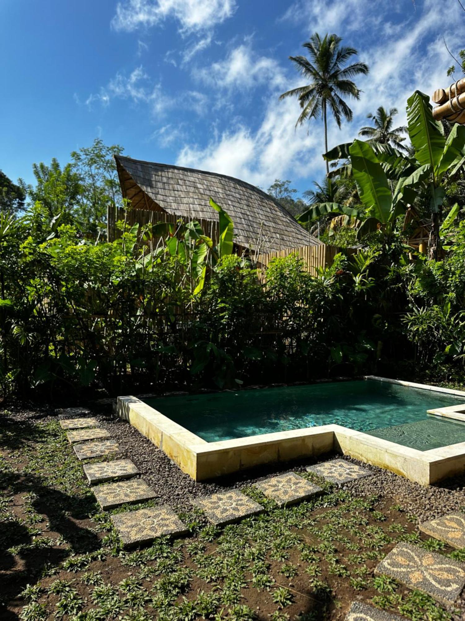 Villa Bamboo House - Ecobreeze à Sidemen  Extérieur photo