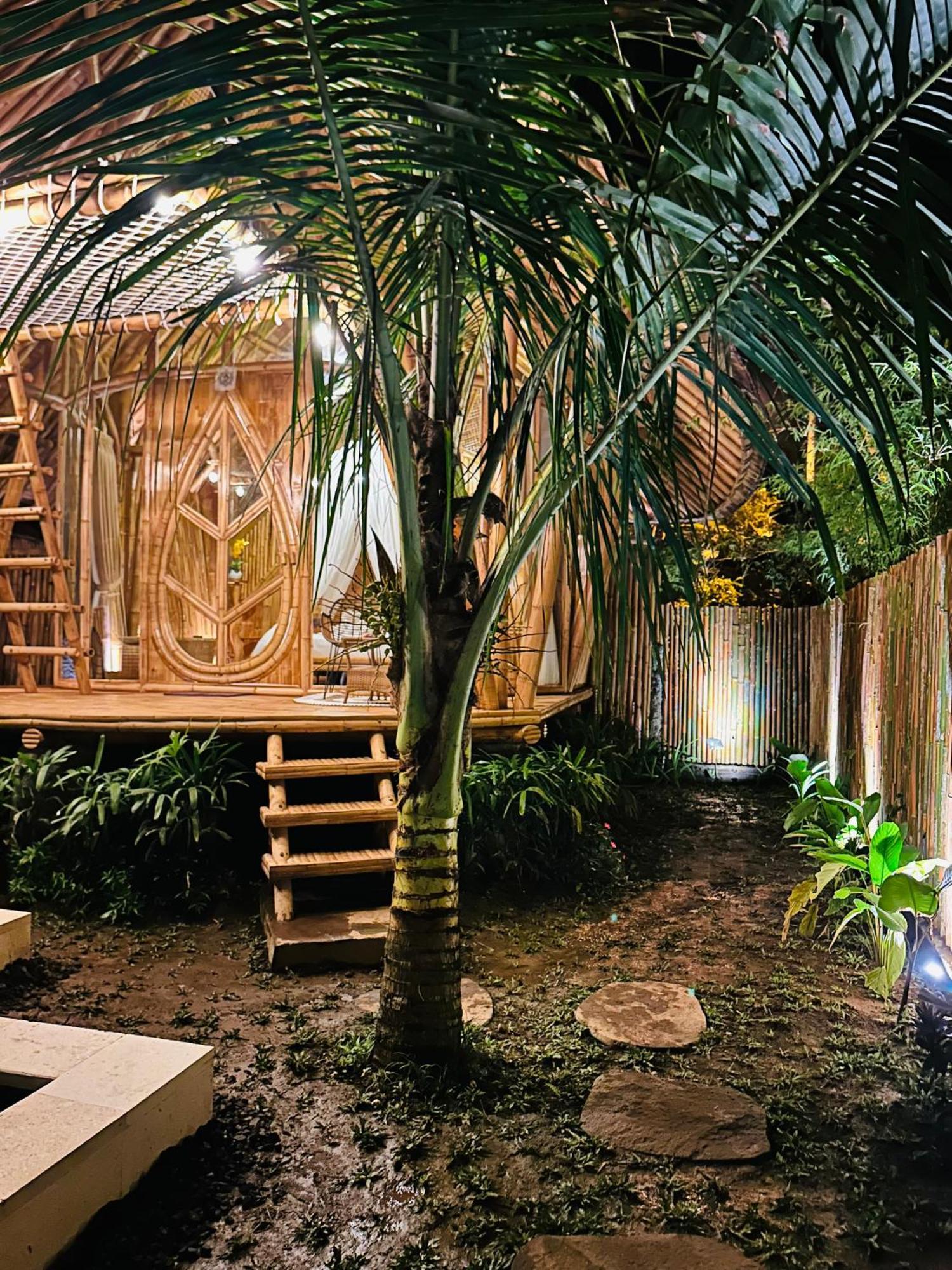 Villa Bamboo House - Ecobreeze à Sidemen  Extérieur photo
