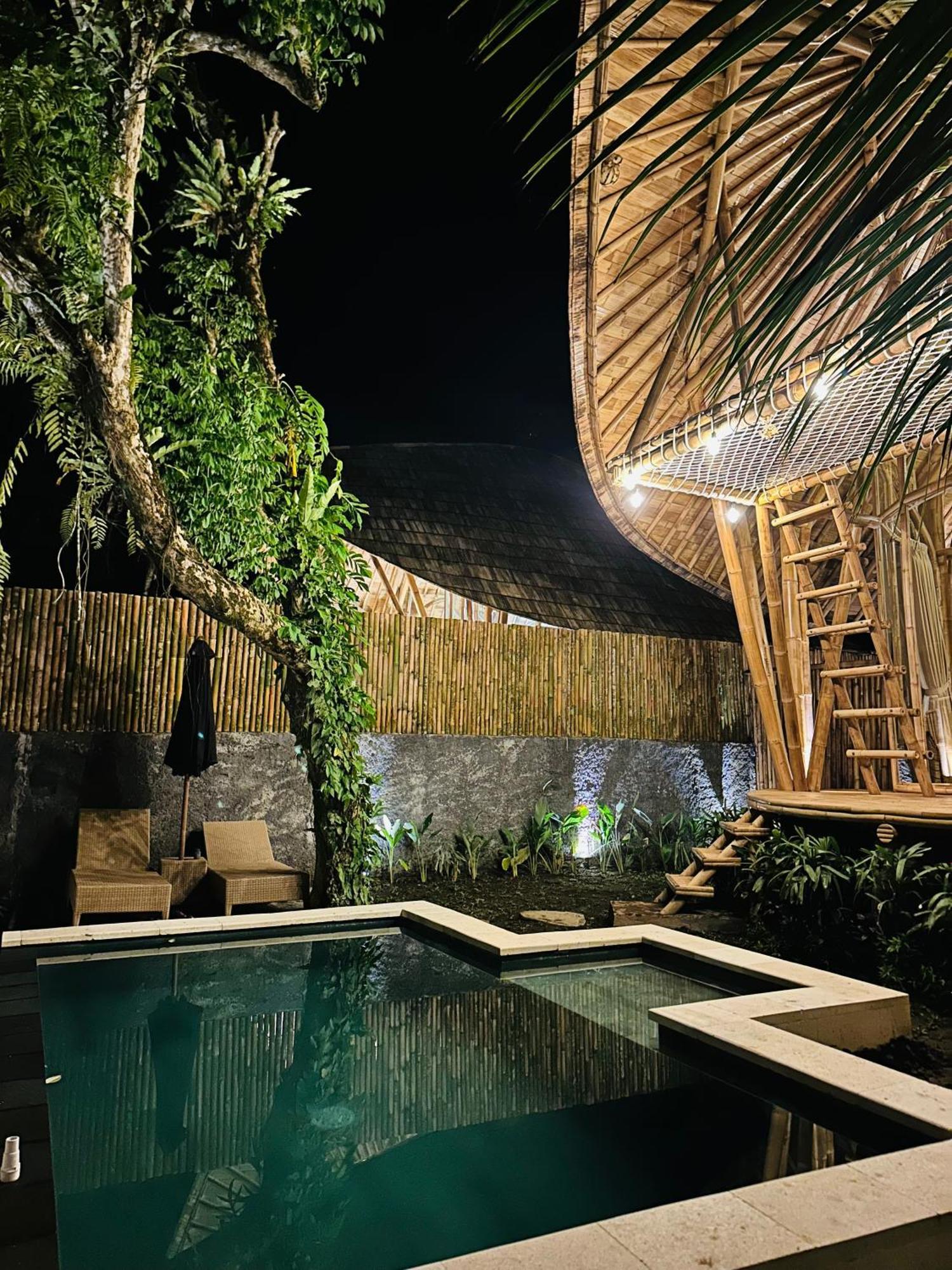 Villa Bamboo House - Ecobreeze à Sidemen  Extérieur photo