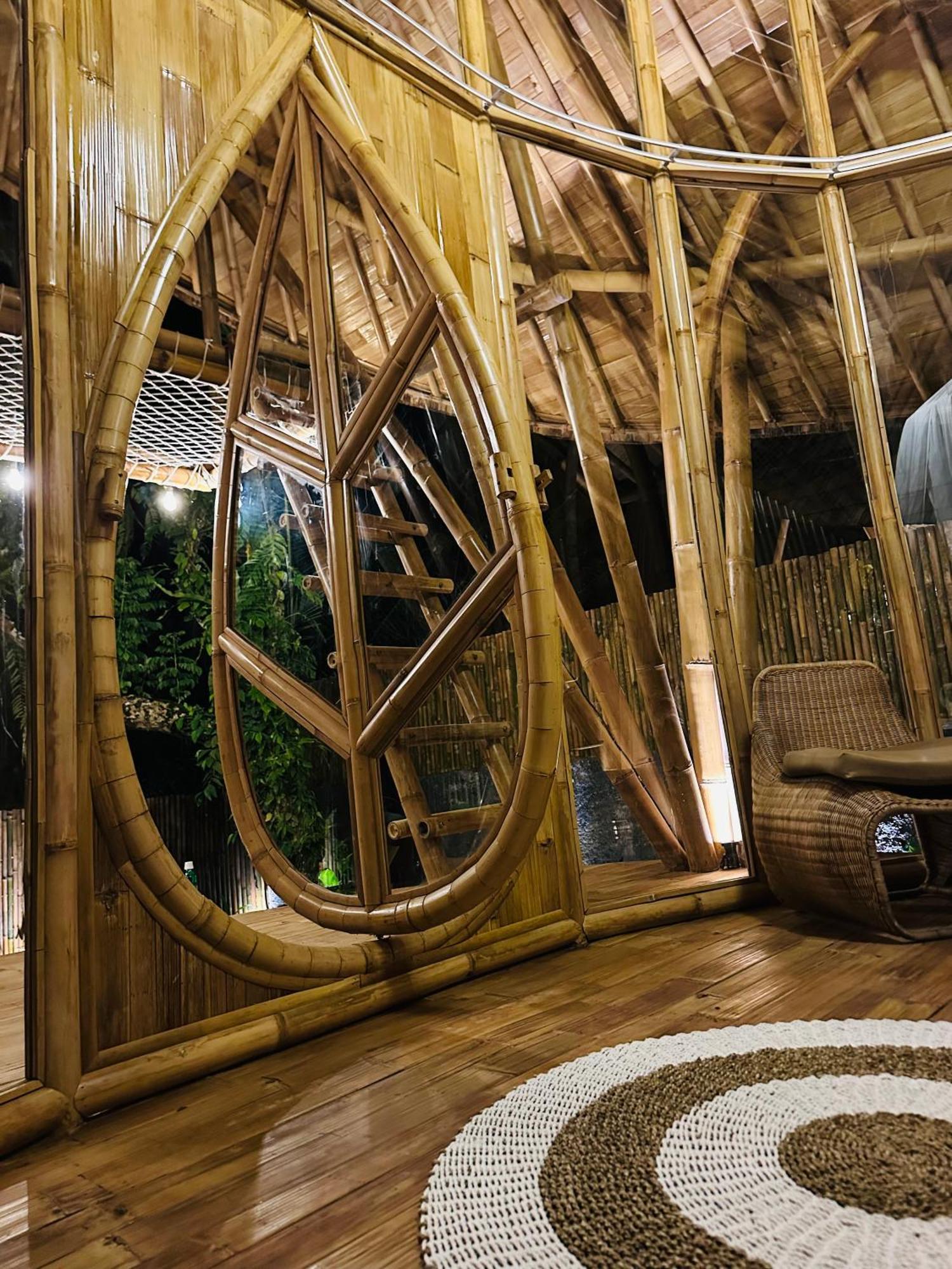 Villa Bamboo House - Ecobreeze à Sidemen  Extérieur photo